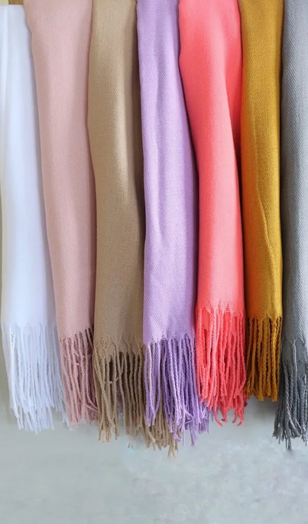 Pashminas varios colores
